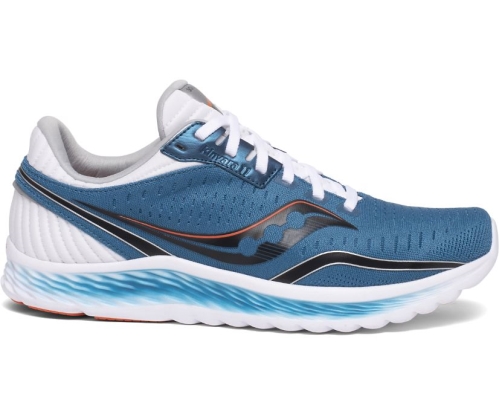 Tenis Saucony Kinvara 11 Hombre Zapatos Neutrales Azules / Negras México MX-021-EV